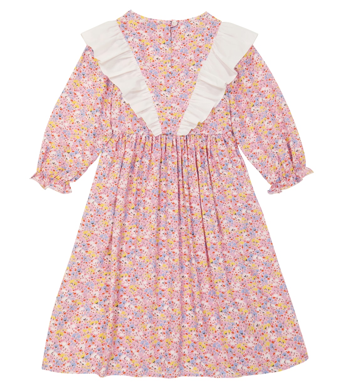 Donna ruffle-trimmed floral dress | Paade Mode