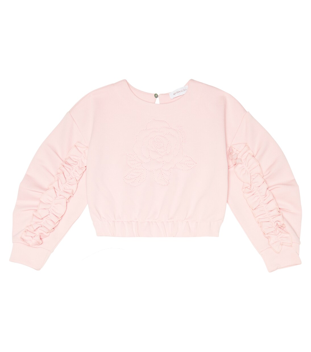 Sweat-shirt en coton mélangé | Monnalisa