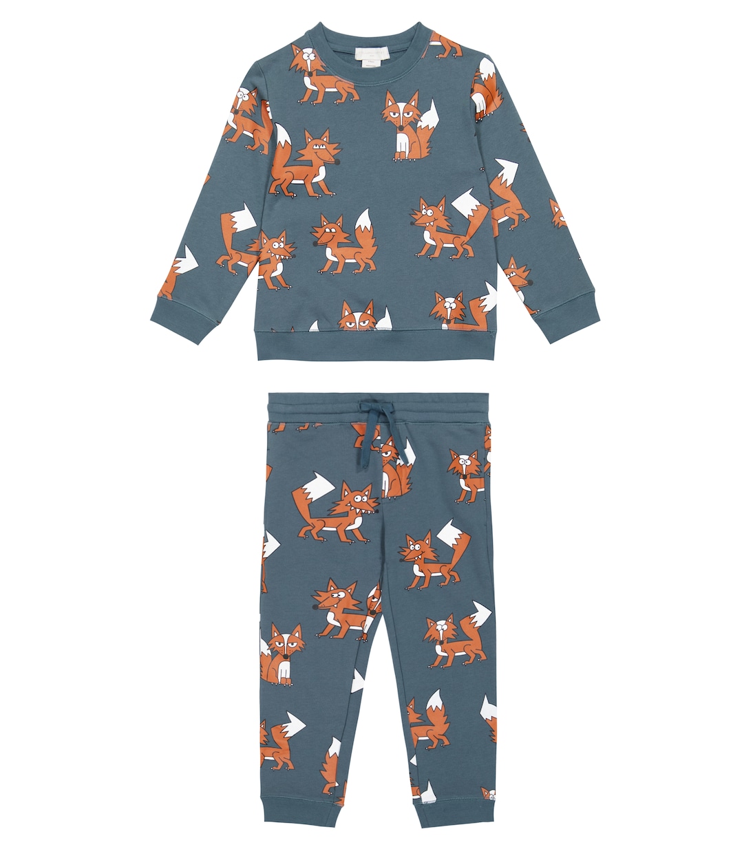Printed cotton sweatshirt and sweatpants set | Stella McCartney Kids