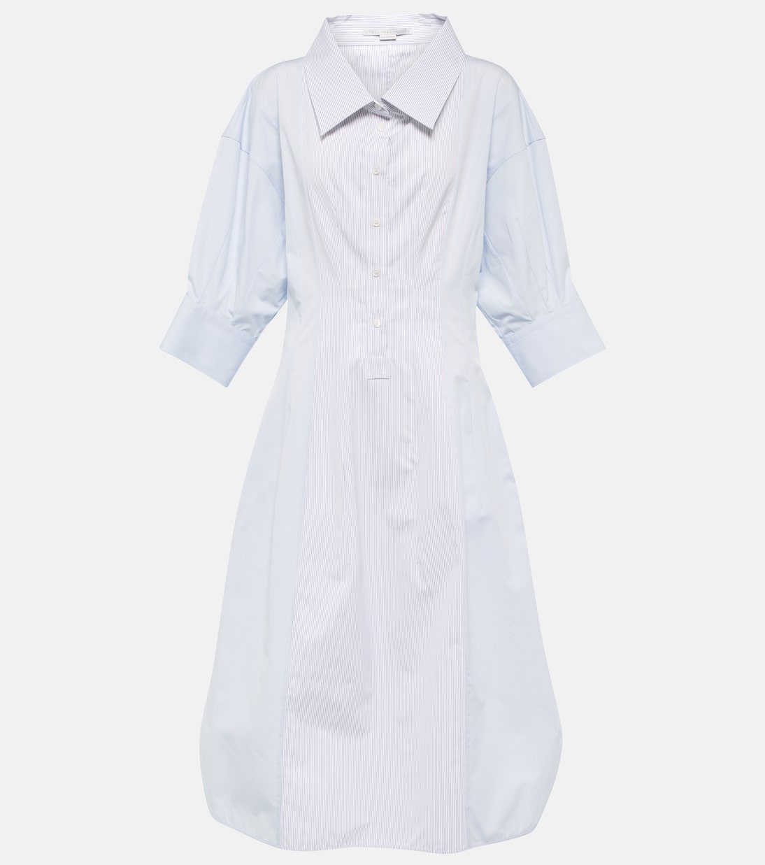 Robe chemise midi en coton | Stella McCartney