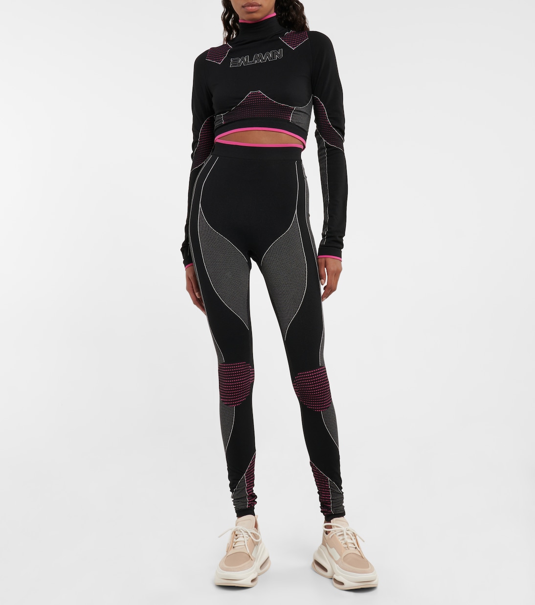 Top raccourci à logo | Balmain