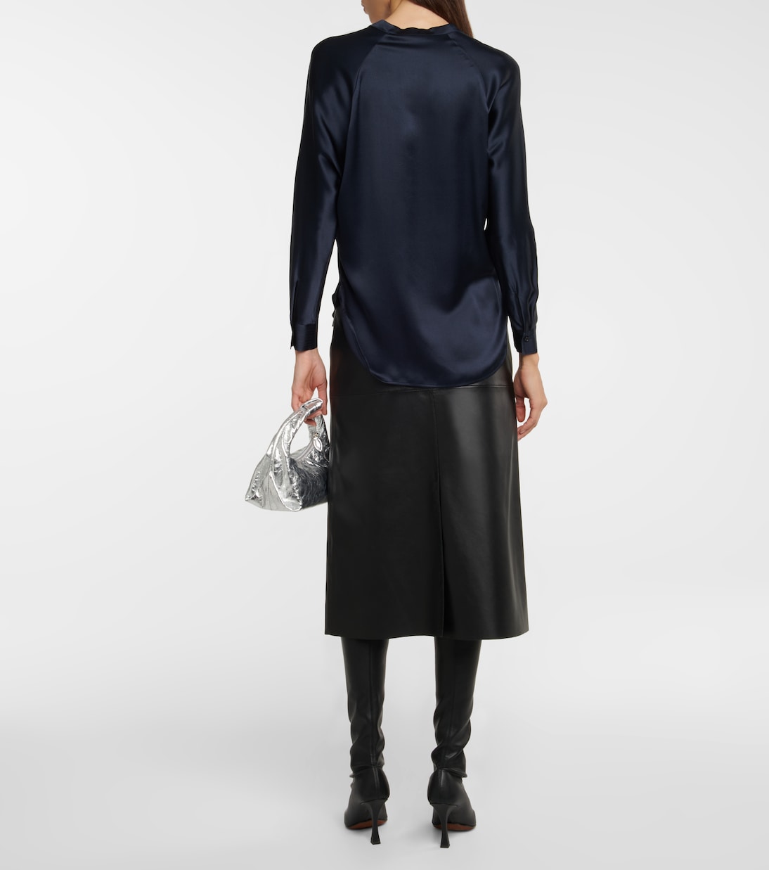 Hemd aus Seide | Vince