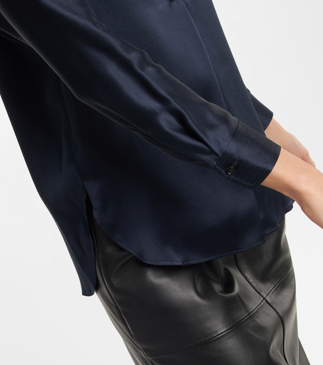 Hemd aus Seide | Vince