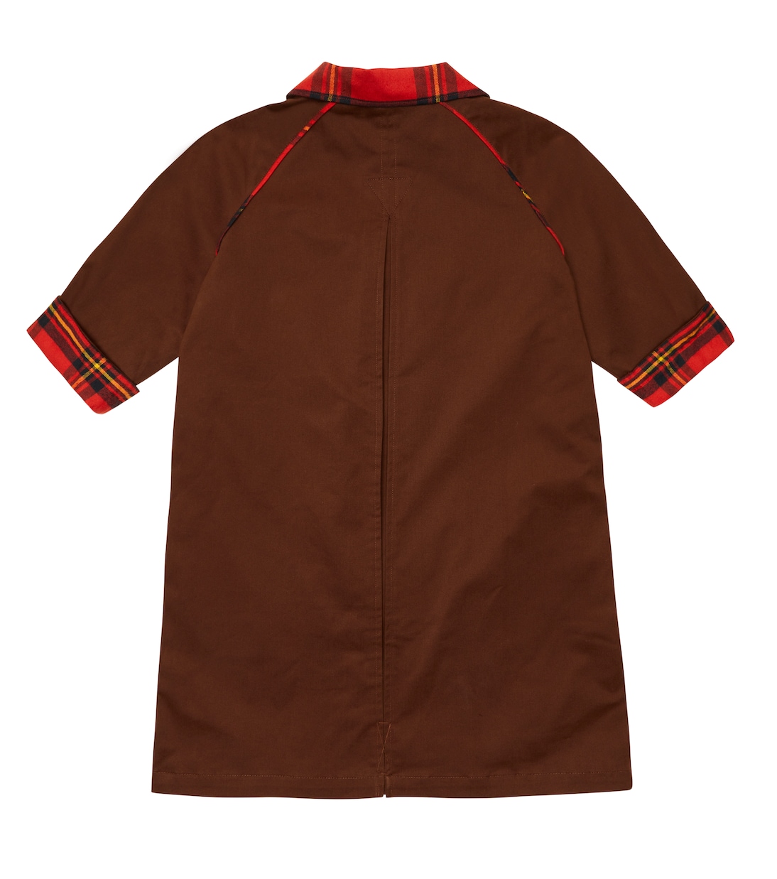 Embroidered motif cotton coat | Mini Rodini