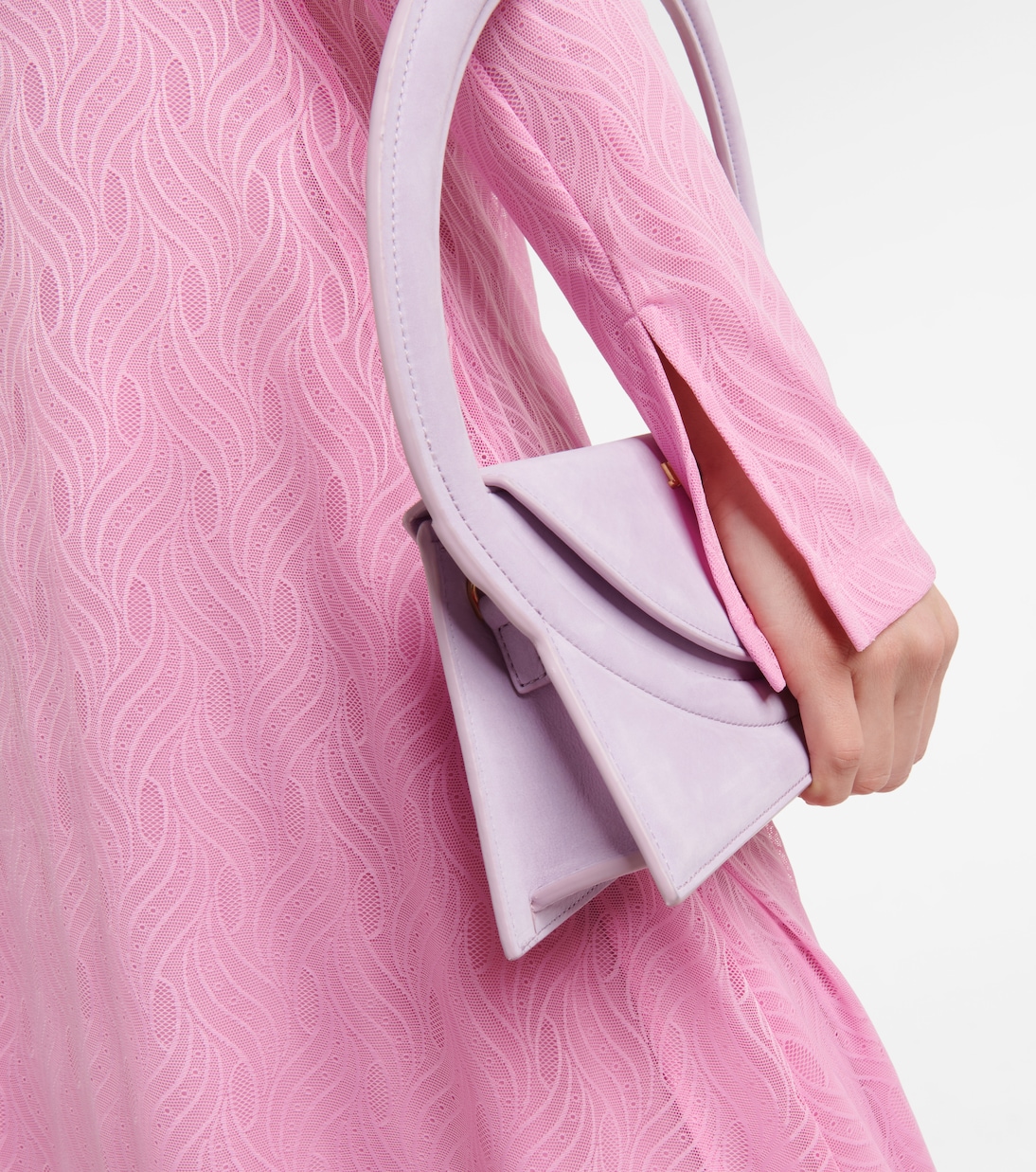 Robe midi en dentelle | Rotate