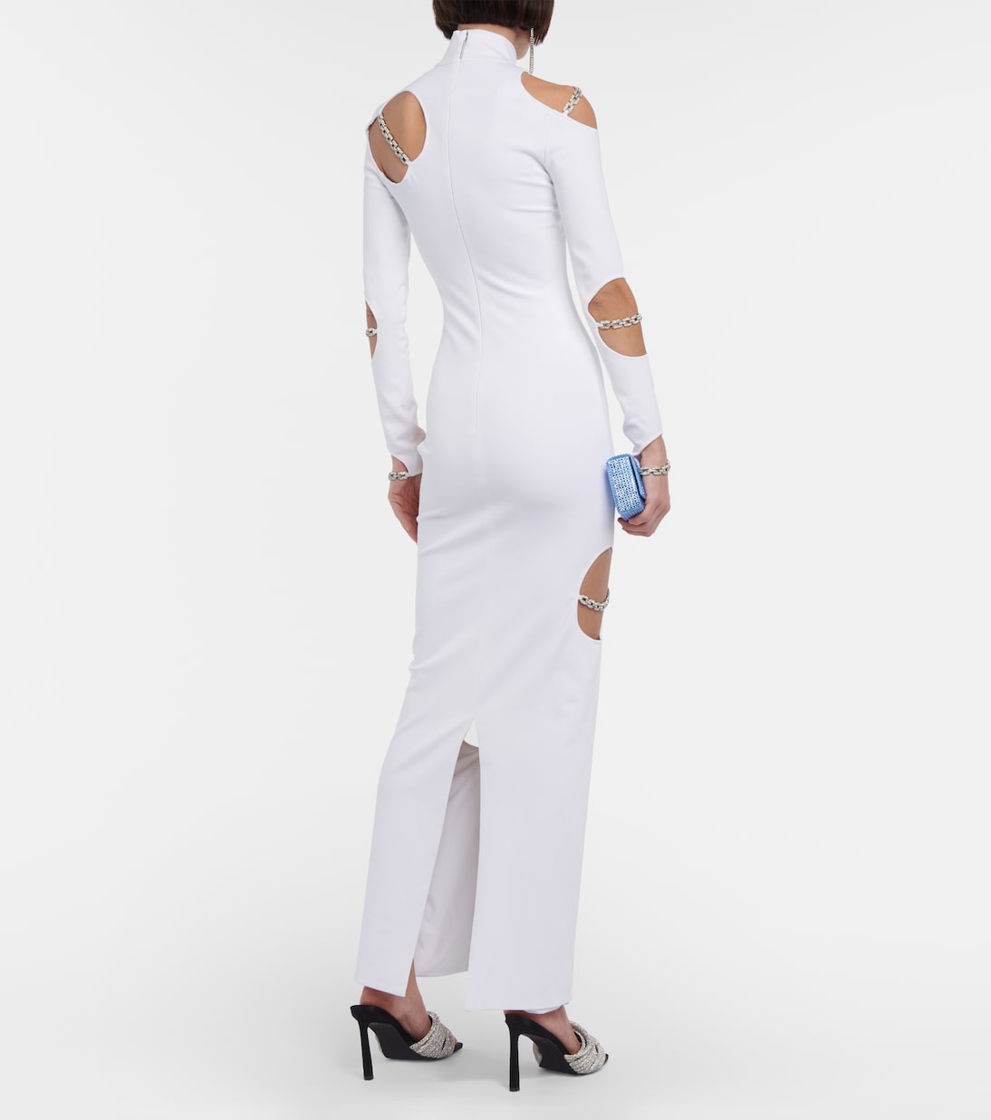 Verziertes Maxikleid mit Cut-outs | Christopher Kane