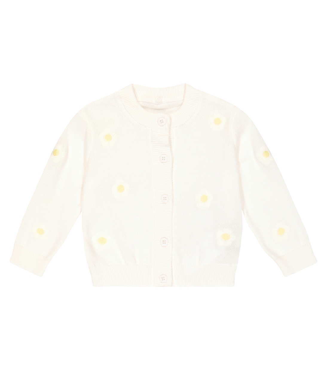 Bébé – Cardigan brodé en coton à fleurs | Stella McCartney Kids