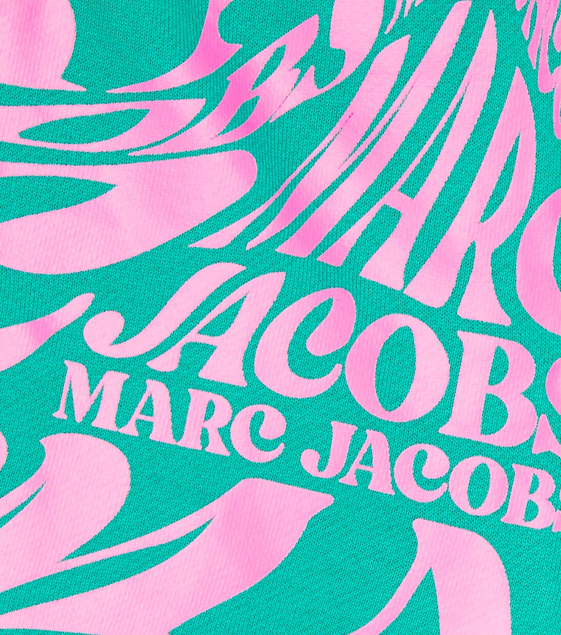 Logo printed cotton shorts | Marc Jacobs Kids