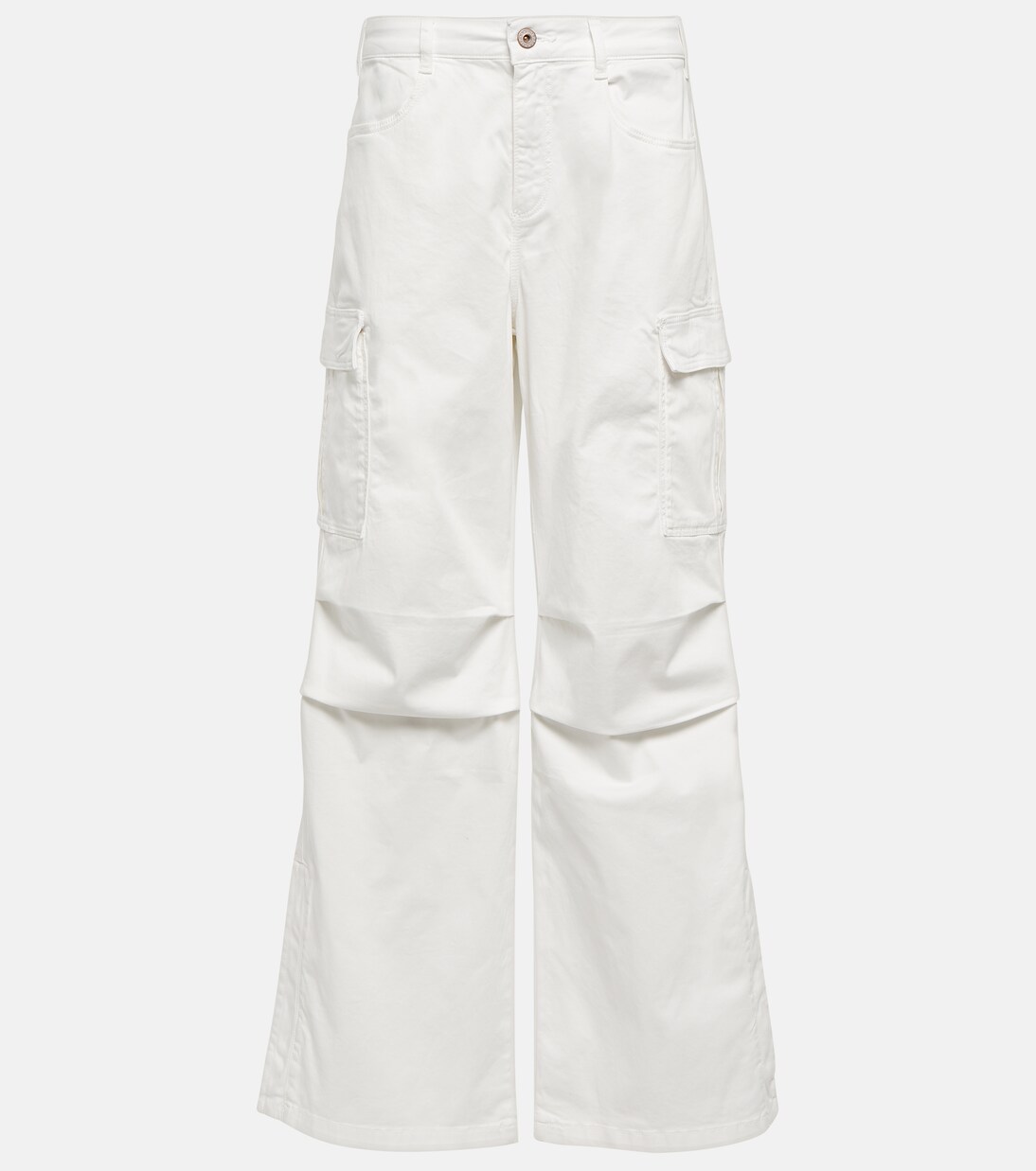 Pantalon ample Cargo Moon à taille haute | AG Jeans