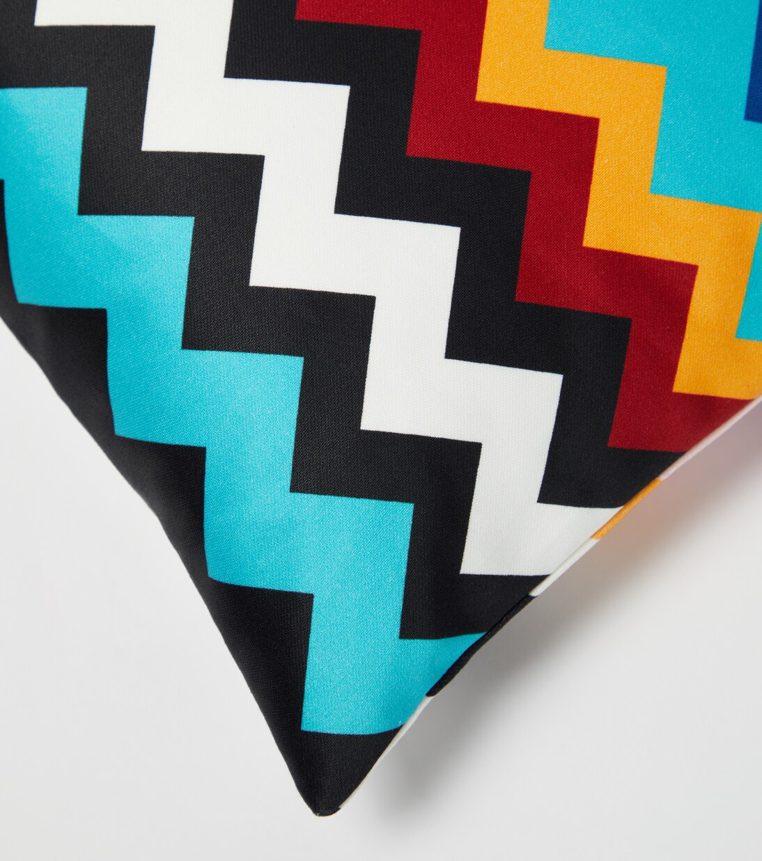 Cyrus Zigzag cotton cushion | Missoni