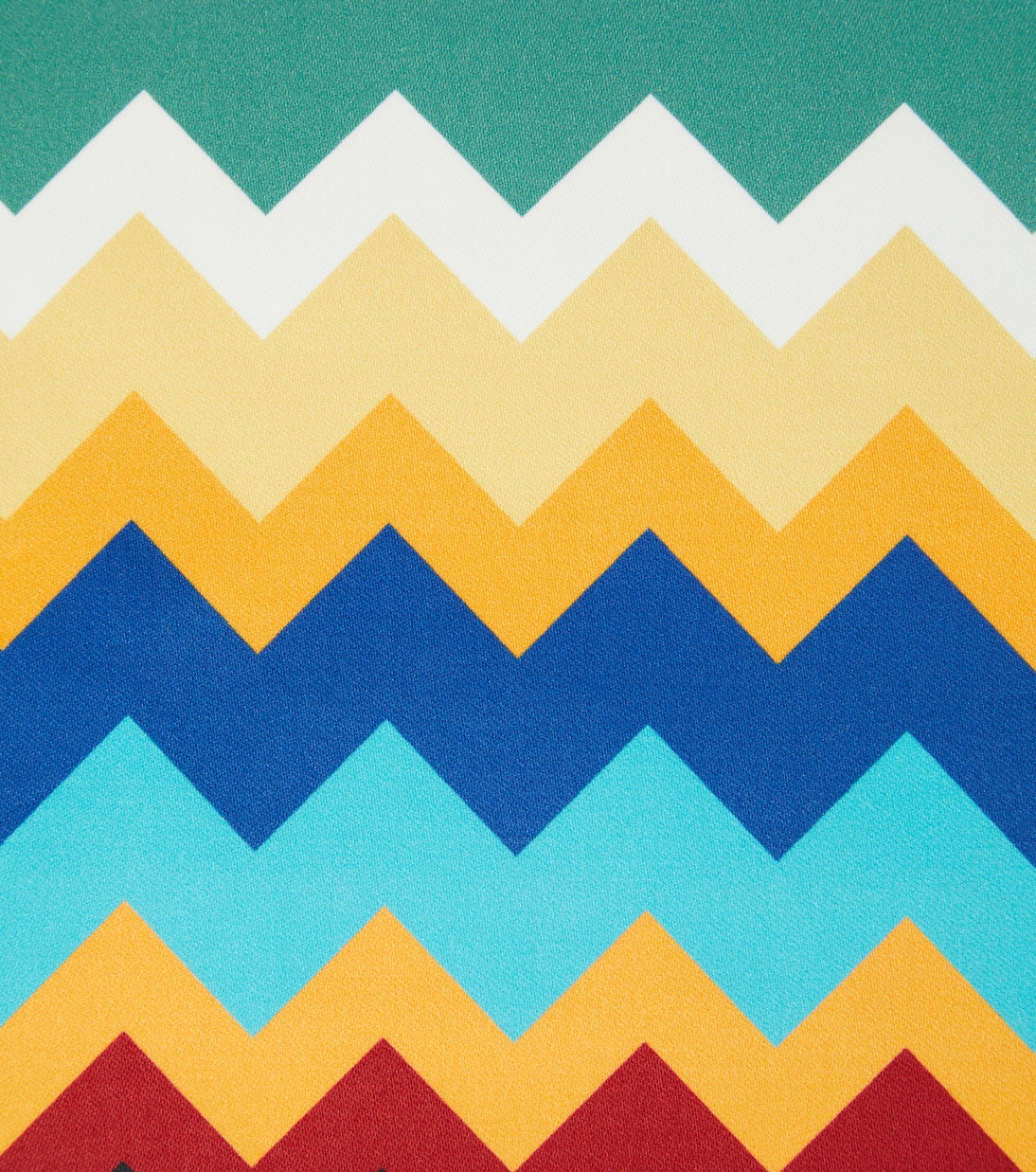 Cyrus Zigzag cotton cushion | Missoni