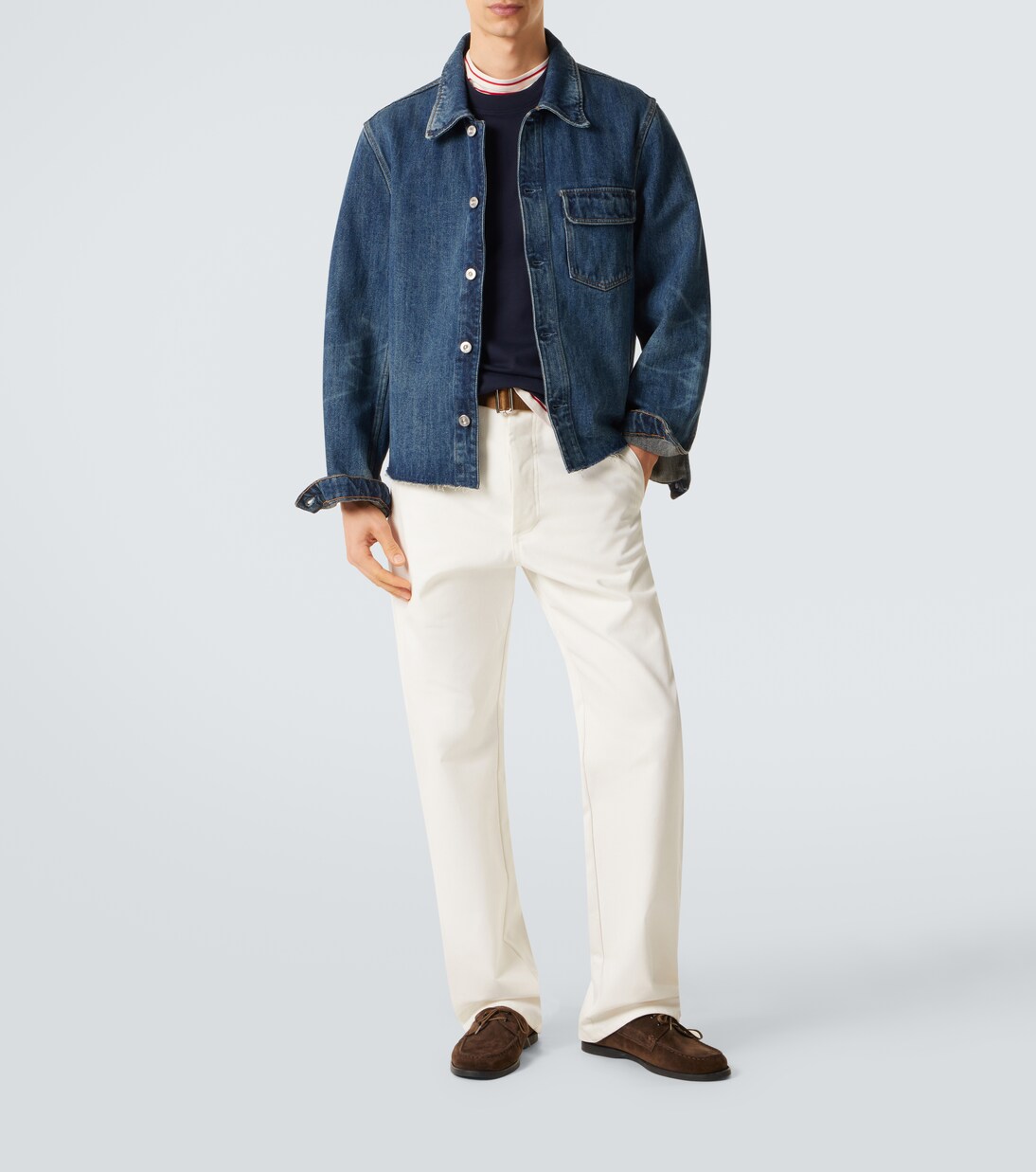 T-Shirt Ami de Cœur aus Baumwoll-Jersey | Ami Paris