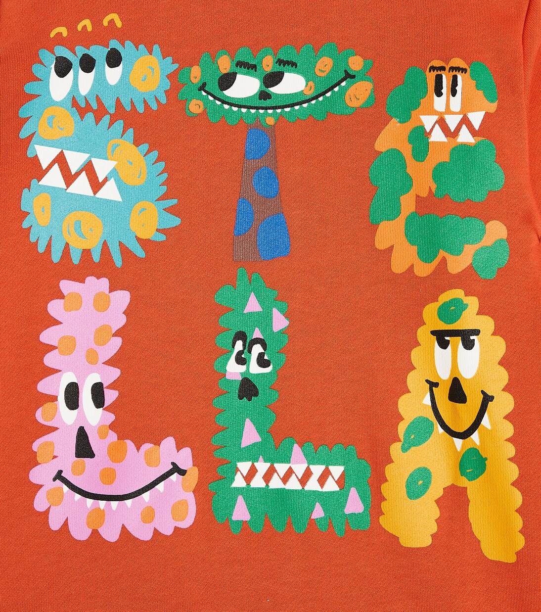 Printed cotton jersey sweatshirt | Stella McCartney Kids