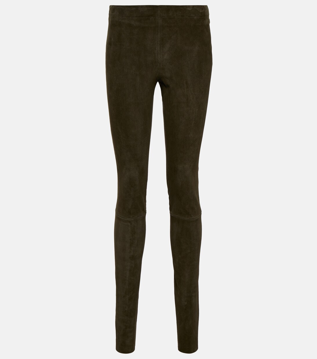 Leggings Carolyn aus Veloursleder | Stouls