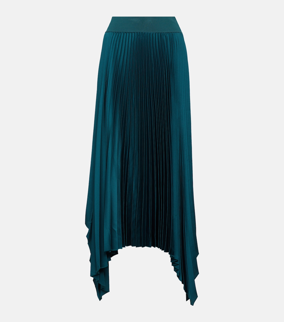 Ade asymmetric crêpe midi skirt | Joseph