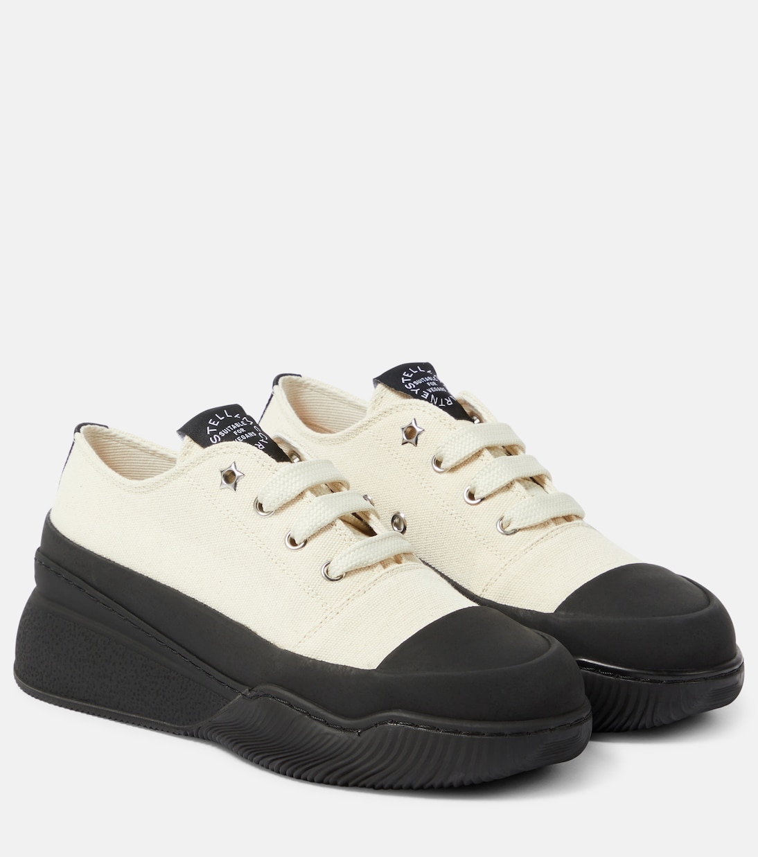 Plateau-Sneakers Loop aus Canvas | Stella McCartney