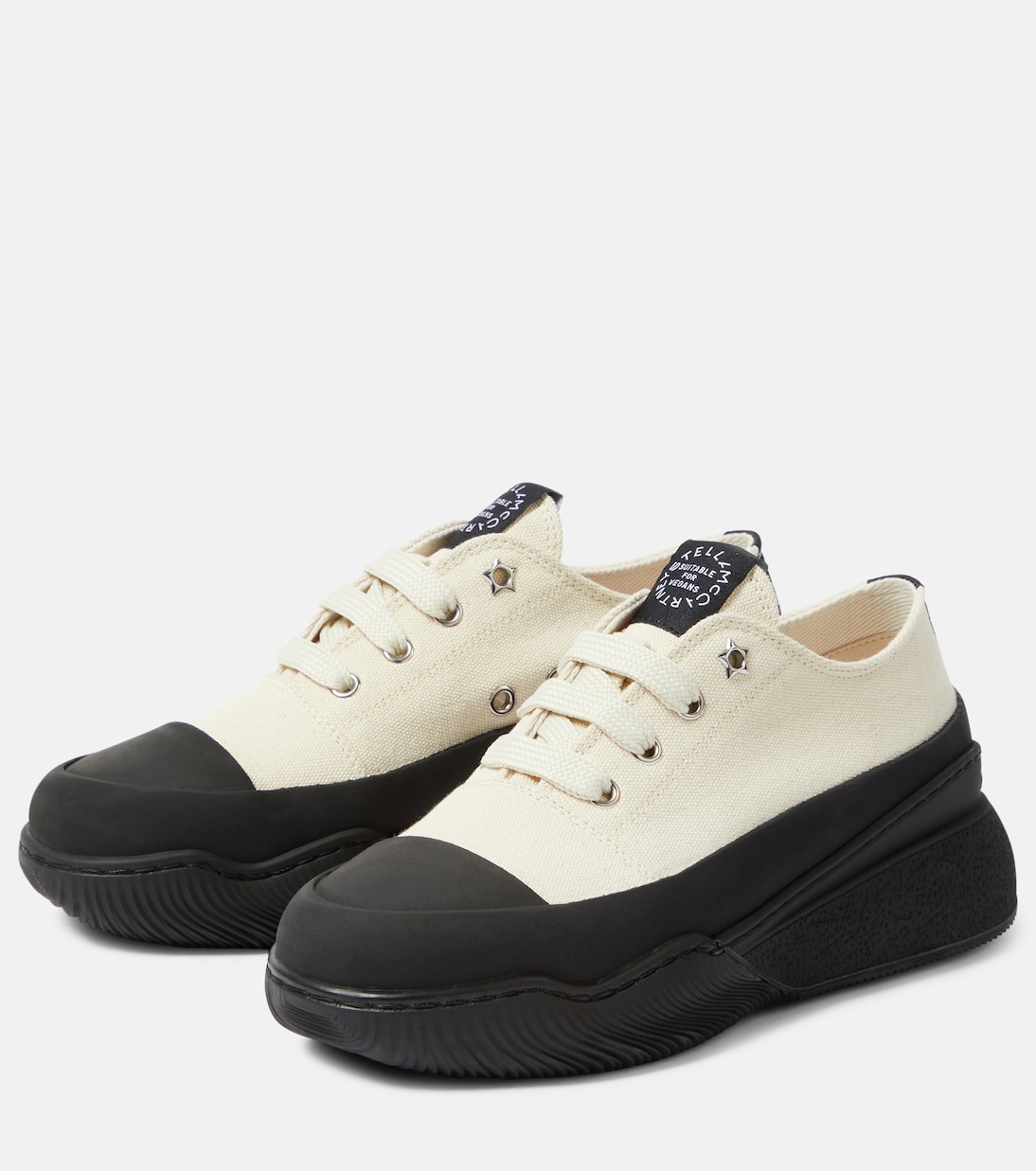 Plateau-Sneakers Loop aus Canvas | Stella McCartney