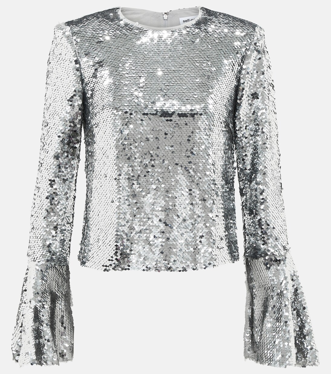 Top mit Pailletten | Self-Portrait