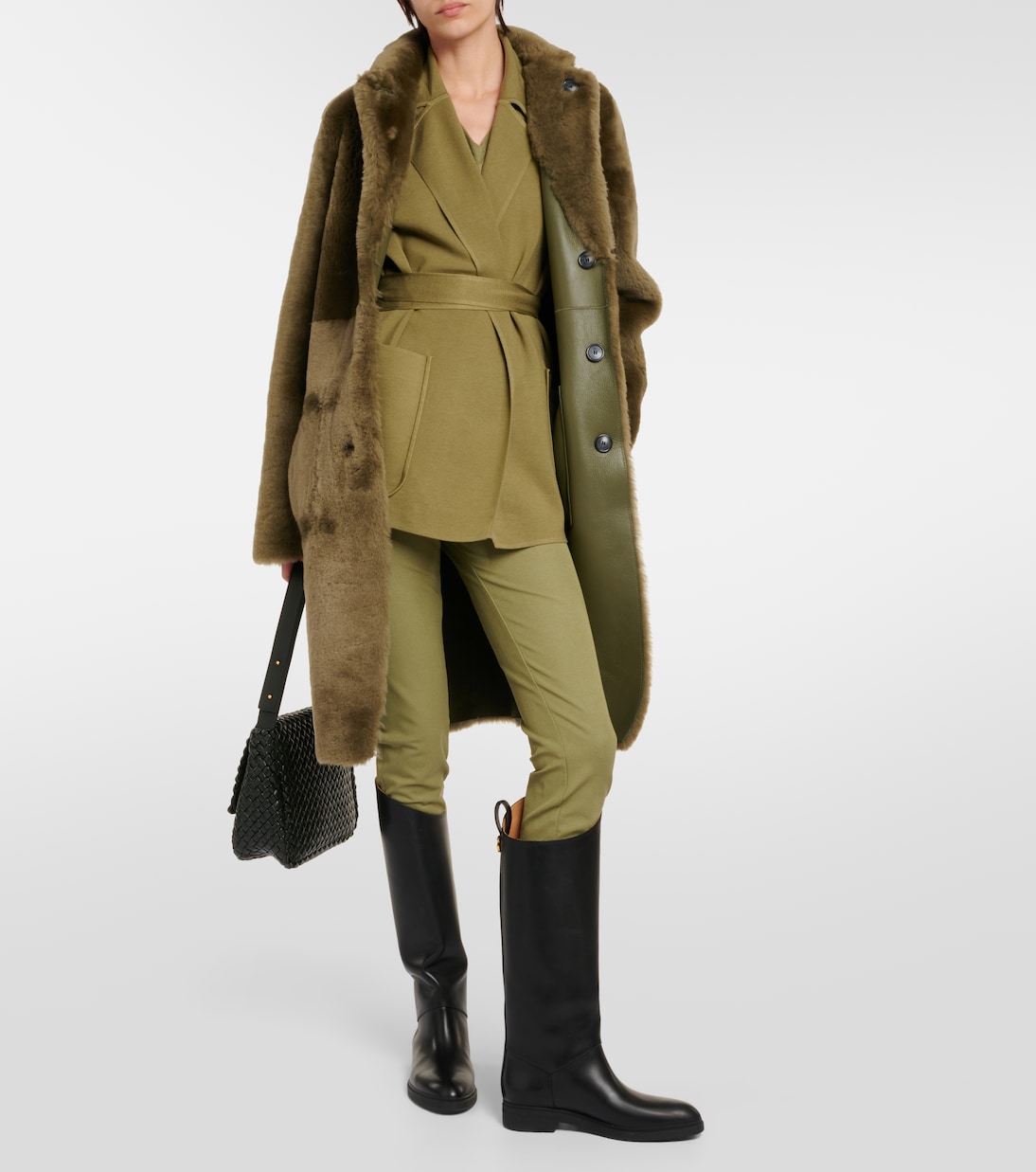 Mid-Rise Leggings aus Gabardine | Joseph