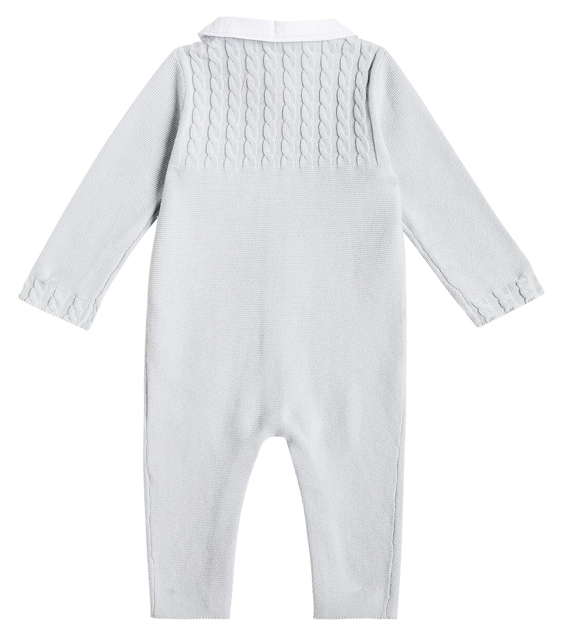 Baby cable-knit cotton onesie | Tartine et Chocolat