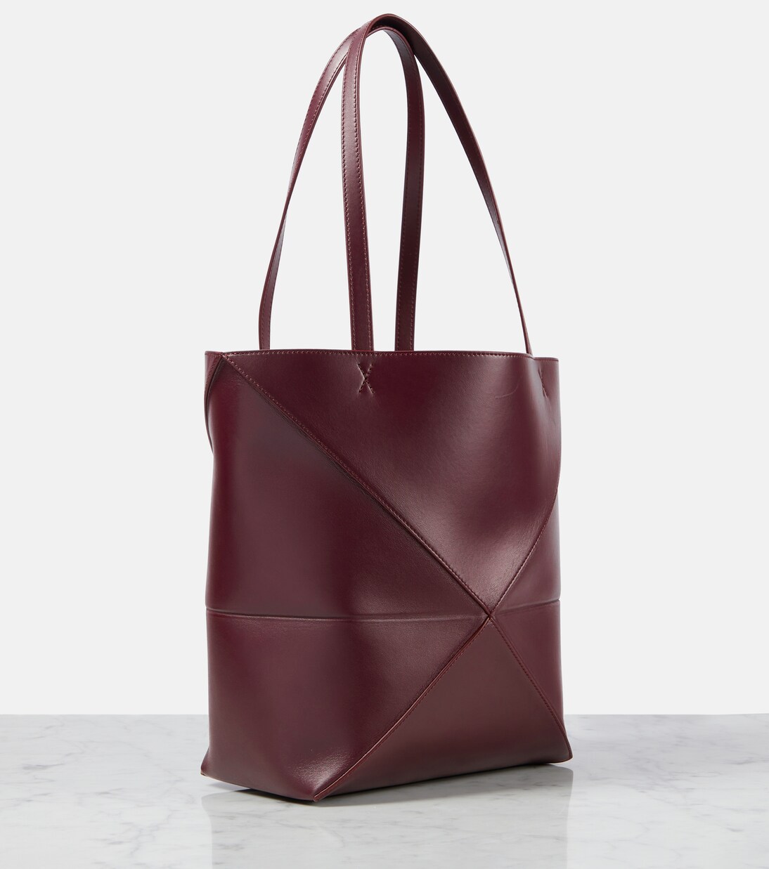 Puzzle Fold Medium leather tote bag | Loewe