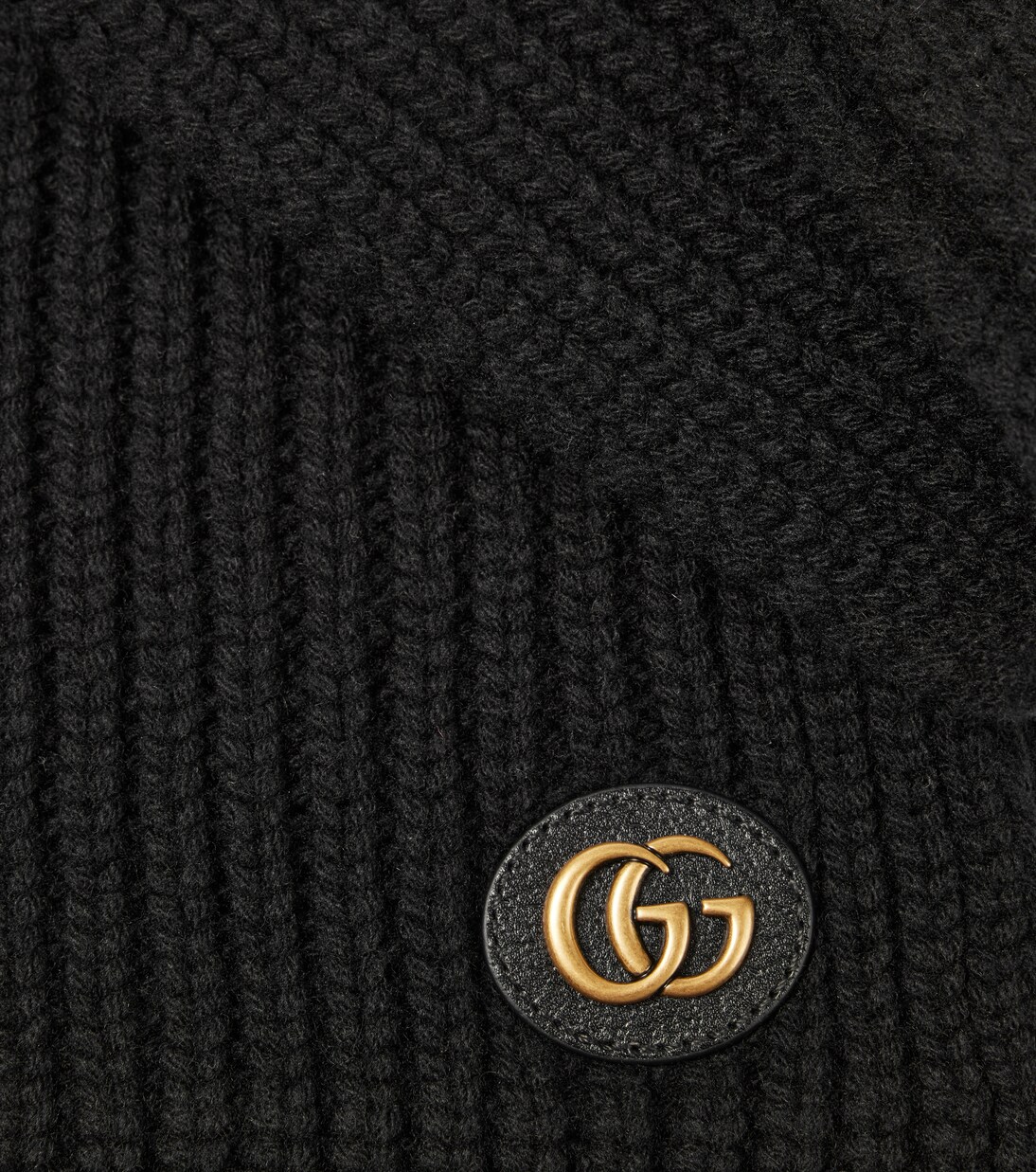 Ribbed-knit wool and cashmere scarf | Gucci