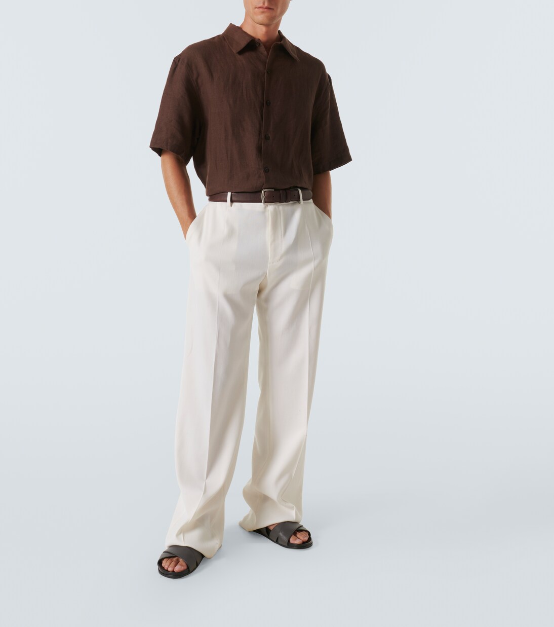 Mules Inezmu en cuir | Manolo Blahnik