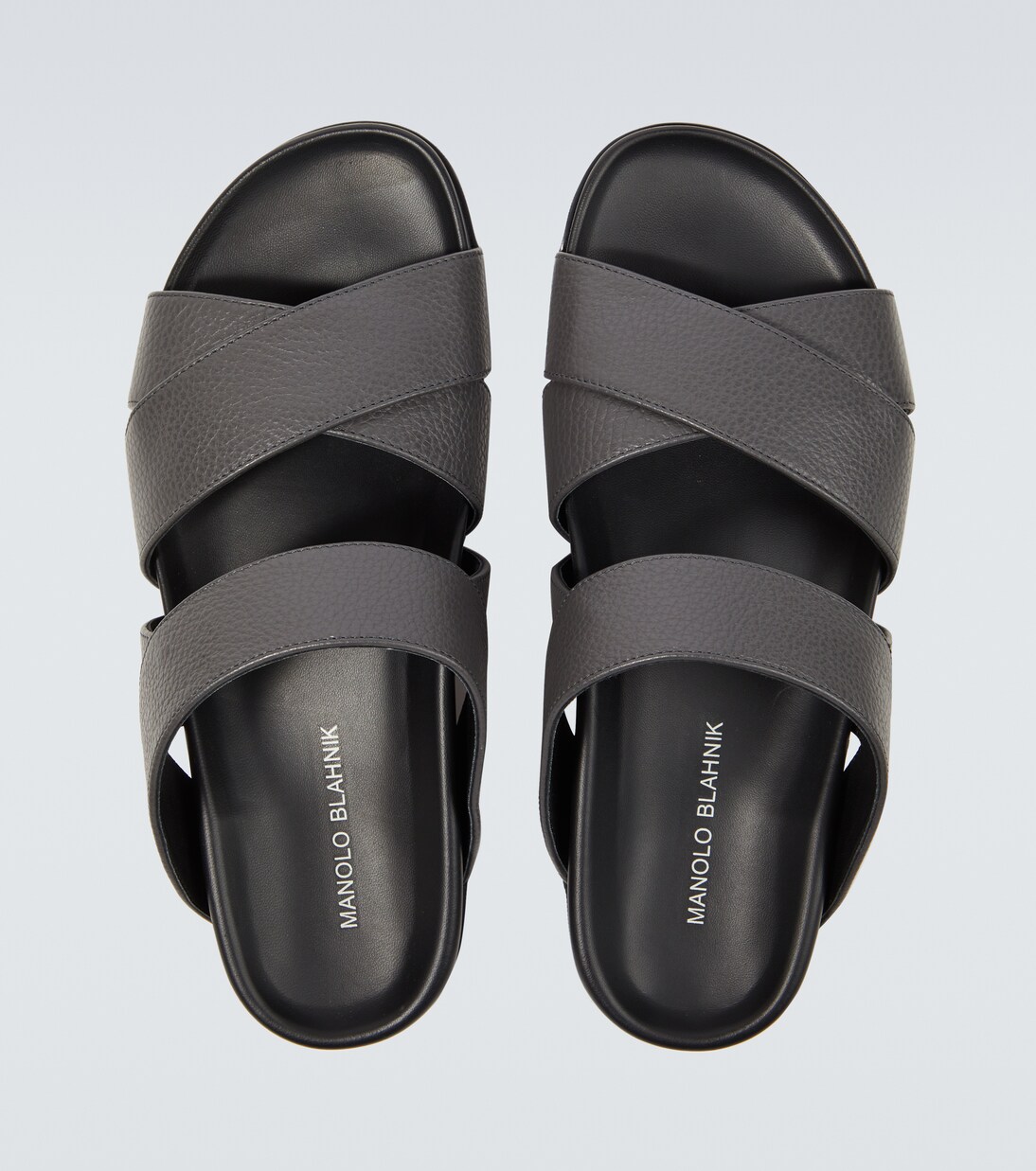 Mules Inezmu en cuir | Manolo Blahnik