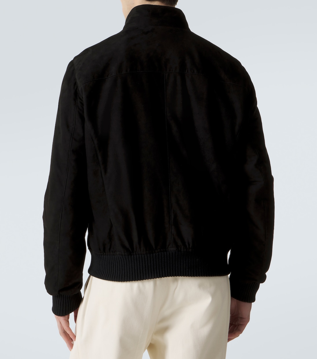 Bomberjacke aus Veloursleder | Thom Sweeney