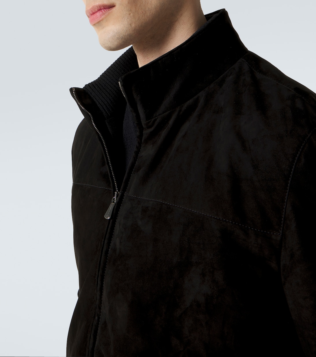 Bomberjacke aus Veloursleder | Thom Sweeney