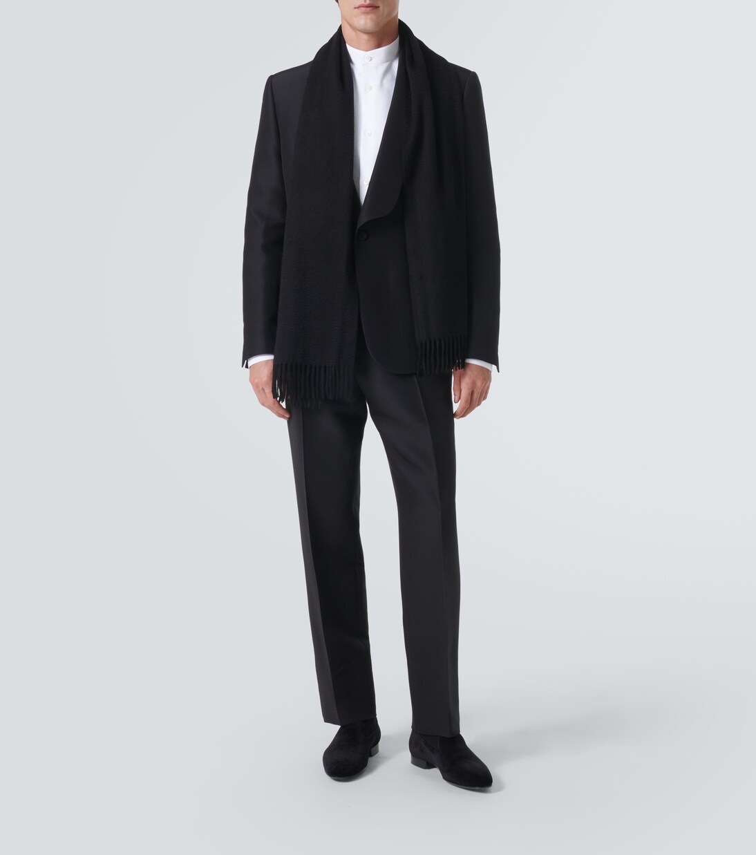 Chaqueta de traje de cachemir y seda | Loro Piana