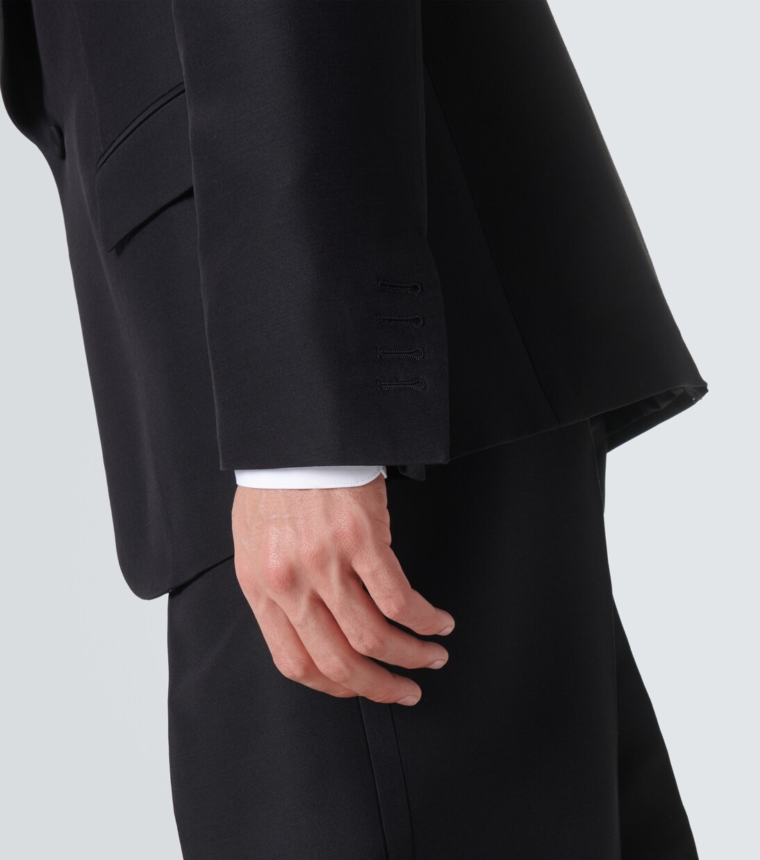 Chaqueta de traje de cachemir y seda | Loro Piana