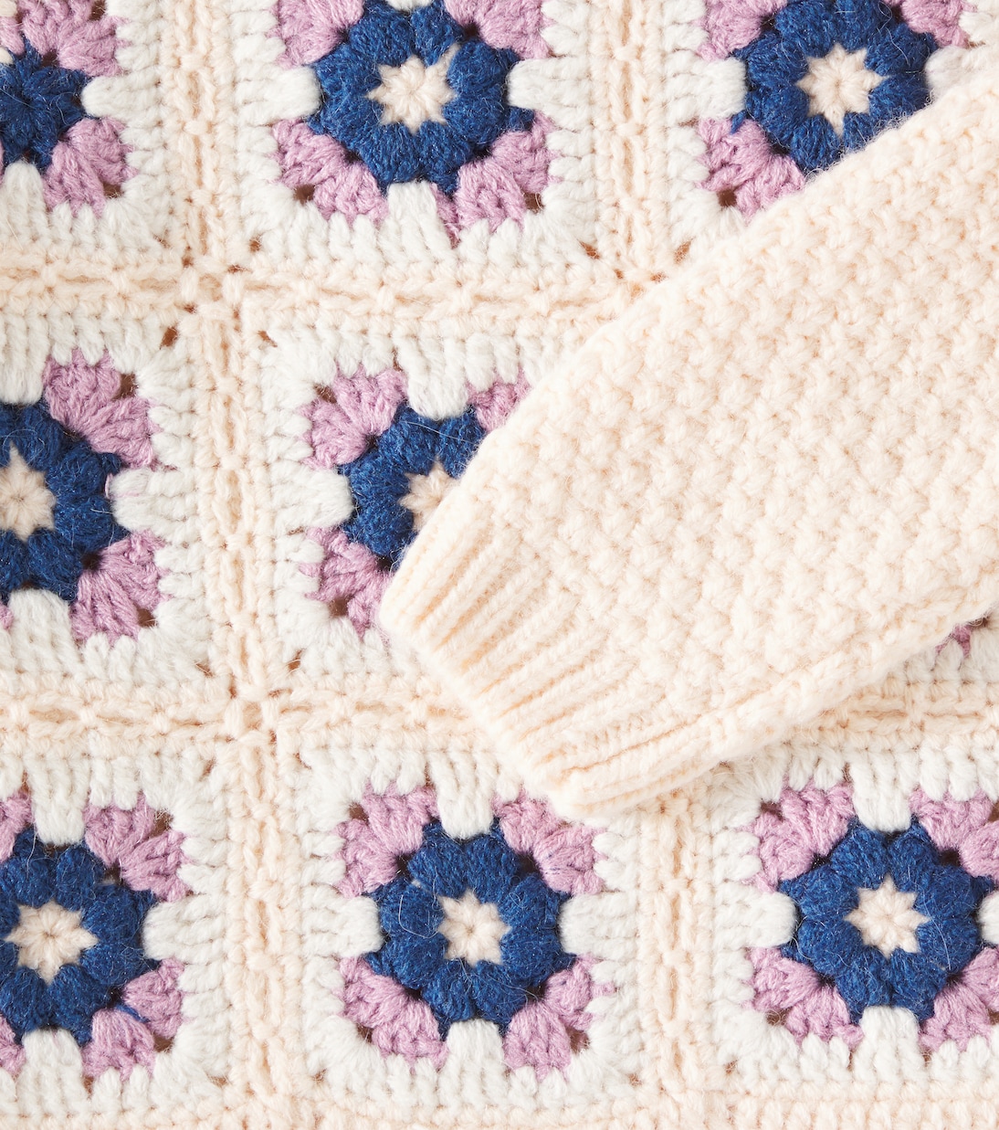 Alicia floral crochet sweater | Louise Misha