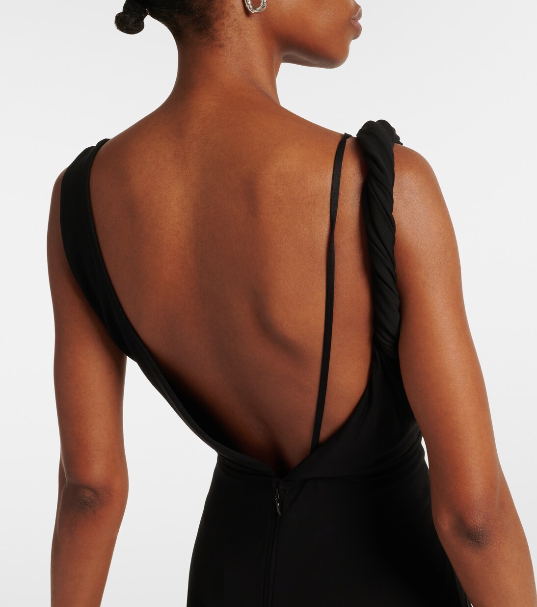 Robe longue Twist en crêpe | Toteme