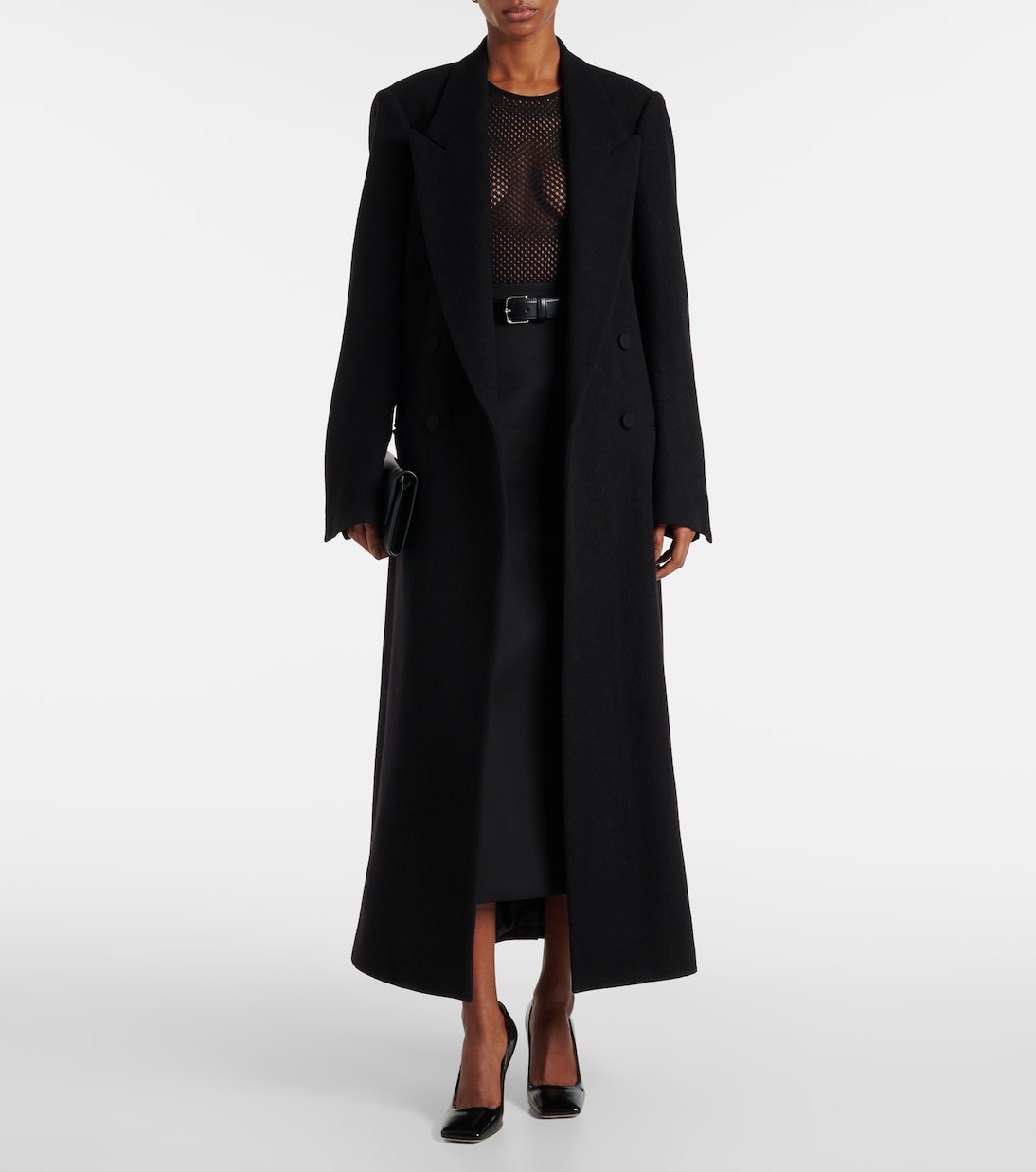 x RHW Web wool-blend bodysuit | Wardrobe.NYC