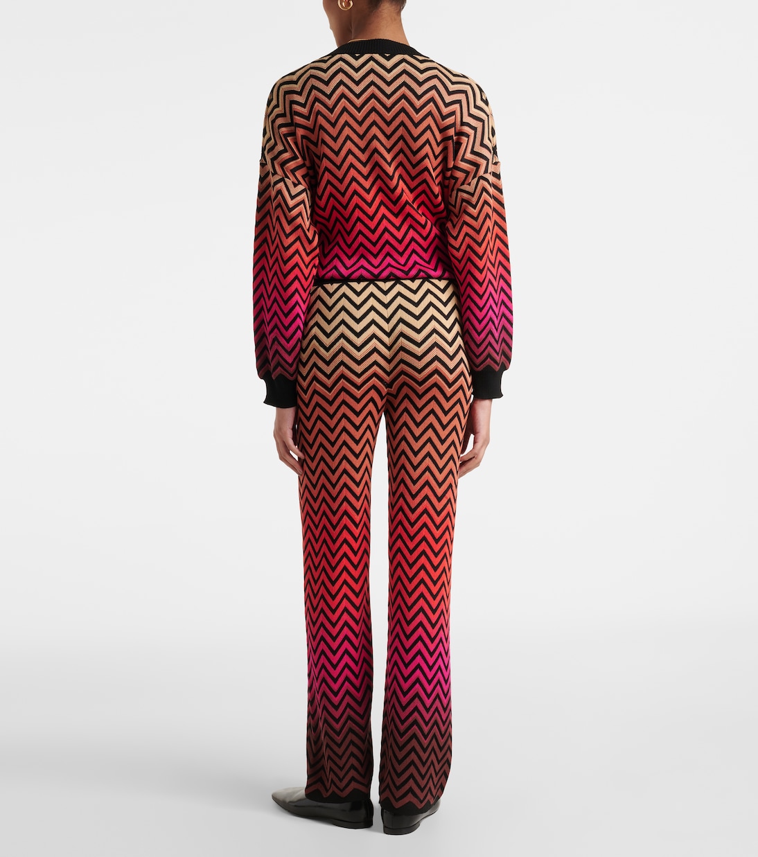 Palazzo-Hose aus Häkelstrick | Missoni