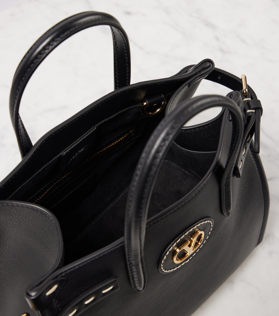 Antibes Small leather tote bag | Valentino Garavani