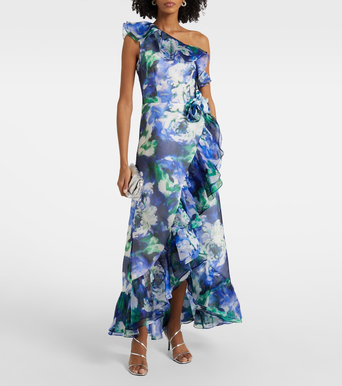 Maxikleid Carmea aus Seidenorganza | Costarellos