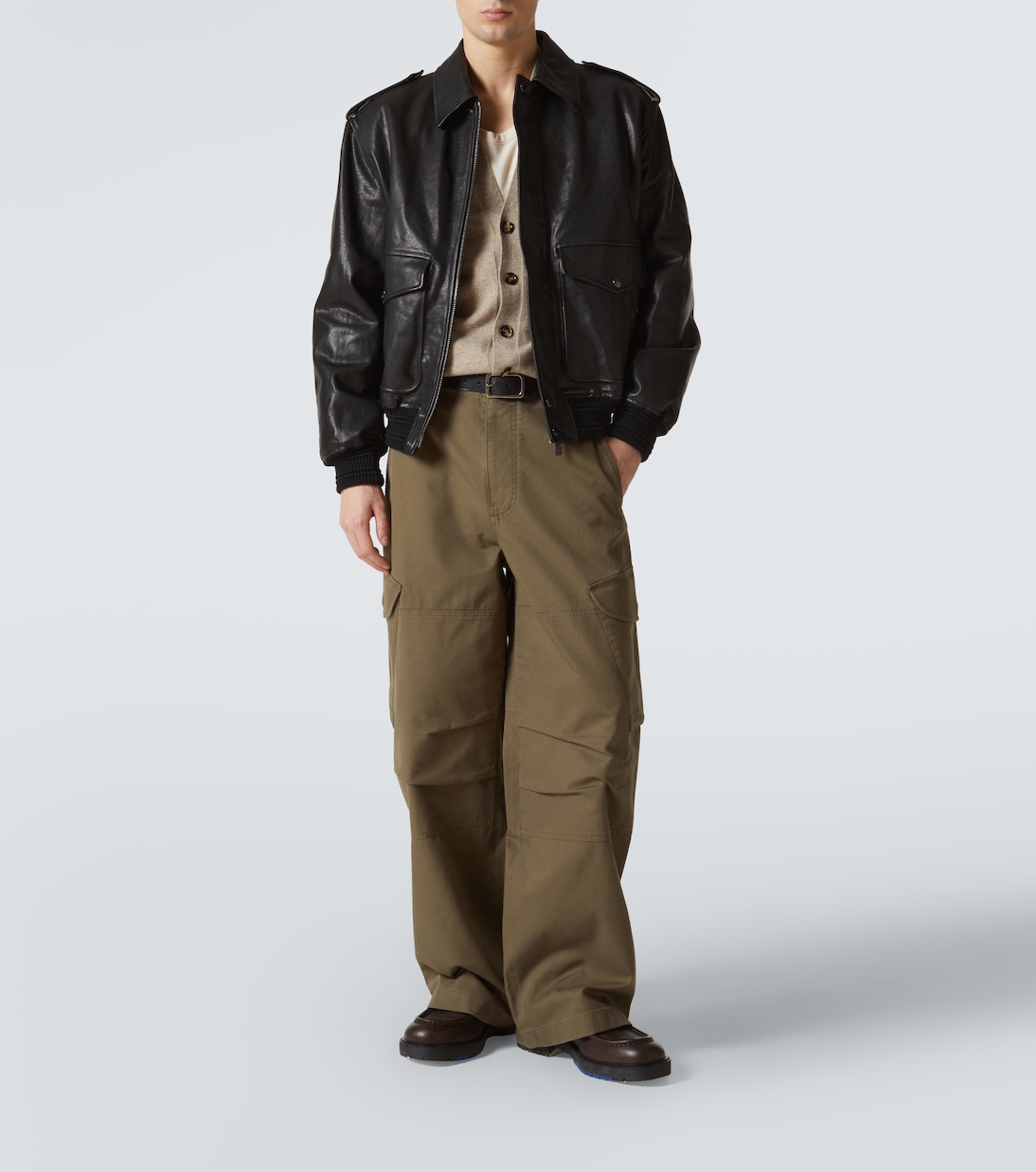 Bomber in pelle | Burberry