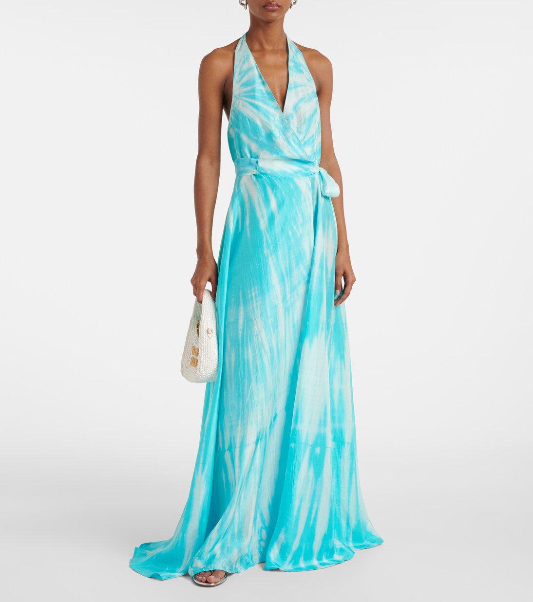 Maxikleid aus Seide | Anna Kosturova