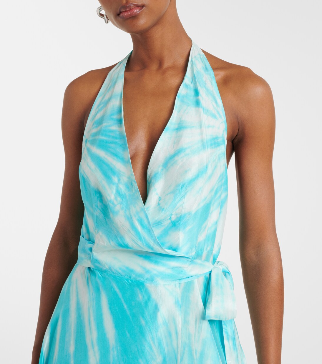 Maxikleid aus Seide | Anna Kosturova