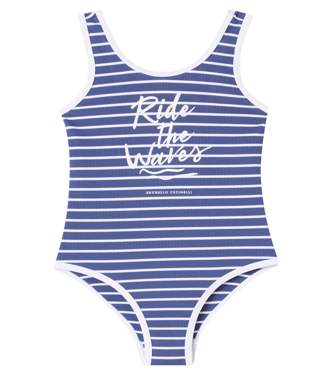Striped swimsuit | Brunello Cucinelli Kids