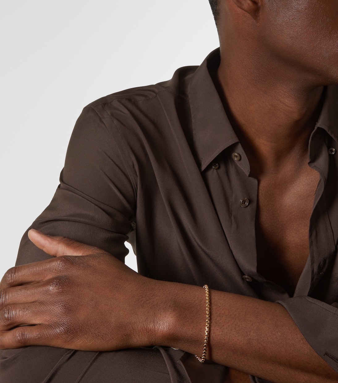 18kt gold chain bracelet | David Yurman