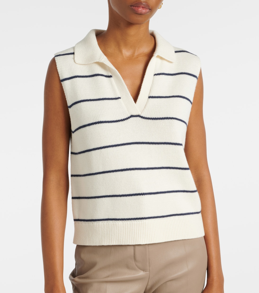 Pullunder Nayla aus Baumwolle und Kaschmir | Velvet