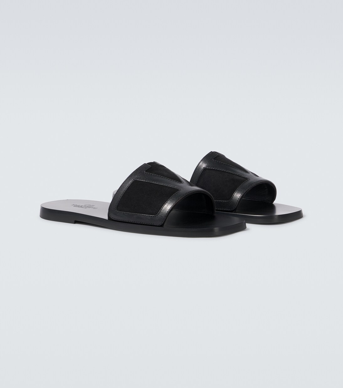 Mules Viva Superstar en cuir et daim | Valentino Garavani