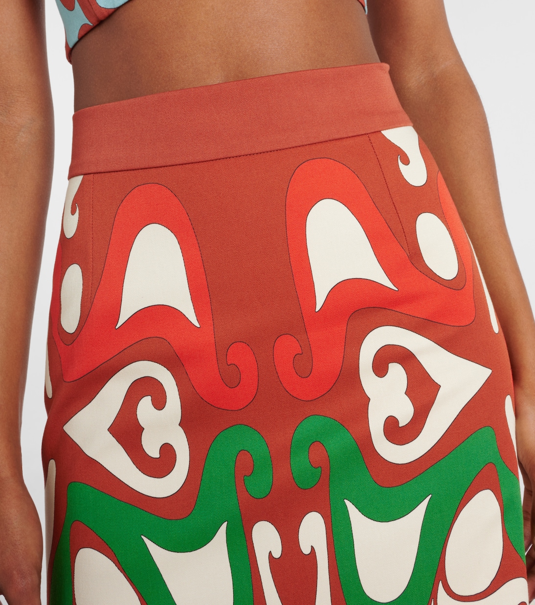 Midirock Baia aus einem Baumwollgemisch | La DoubleJ