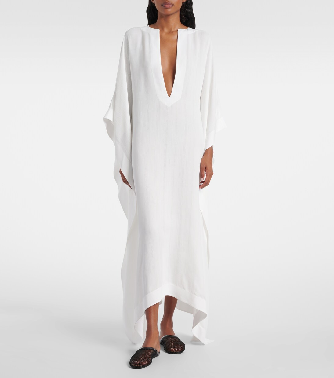 قفطان كبير الحجم من الكريب  | Alaïa