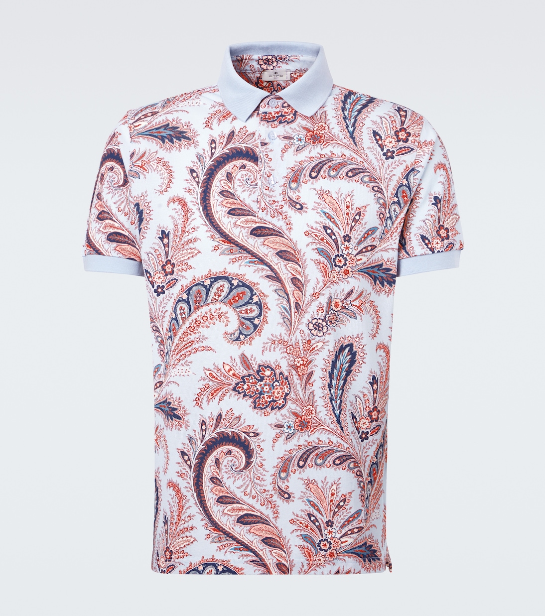 Paisley cotton piqué polo shirt  | Etro