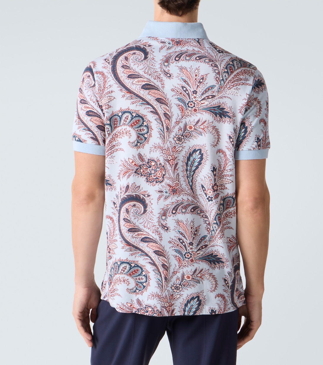 Paisley cotton piqué polo shirt  | Etro