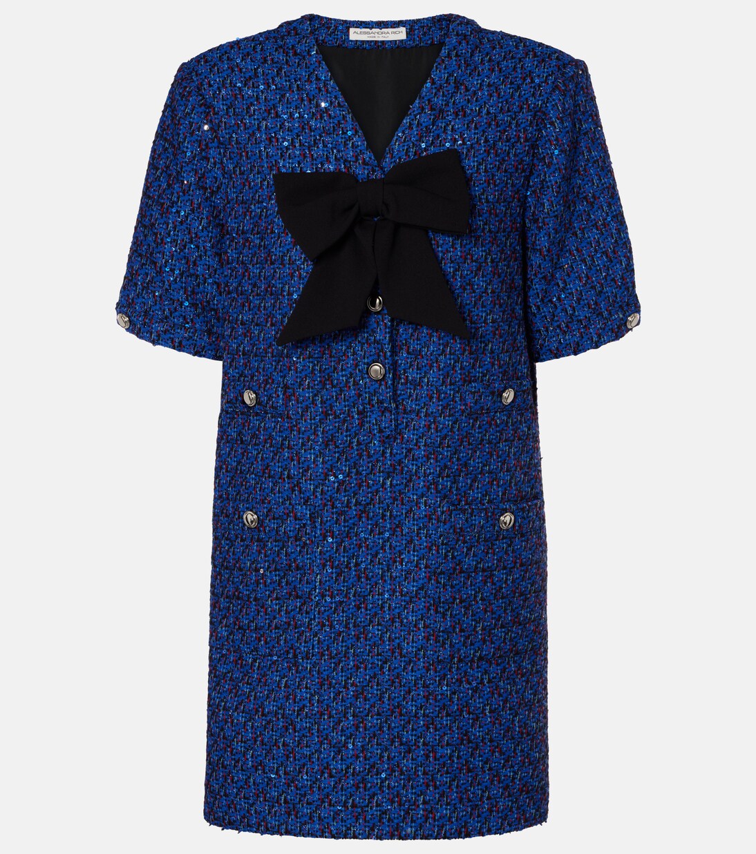 Robe en tweed à sequins | Alessandra Rich